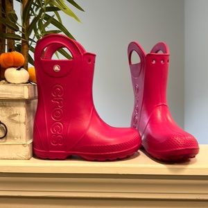 Crocs Kids Handle It Rain Boot size J1